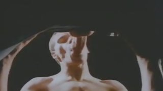 લેસ લિંગરી માં મોટા boobs સાથે ગ્લેમર શ્યામ સરસ રીતે કઠોર sucks